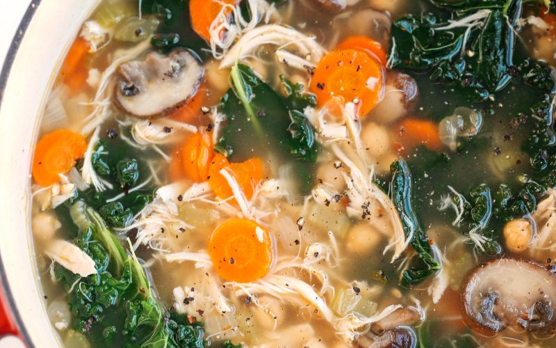 Detox Immune-Boosting Hen Soup